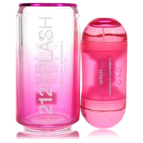 212 Splash by Carolina Herrera Eau De Toilette Spray (Pink) 60ml for Women