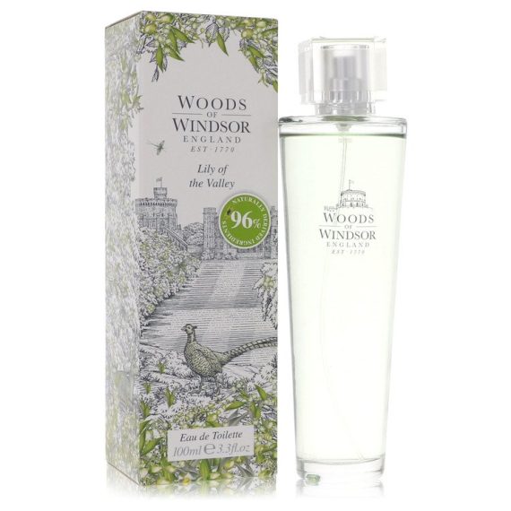 Lily of the Valley (Woods of Windsor) by Woods of Windsor Eau De Toilette Spray 100ml for Women