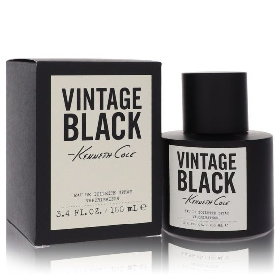 Kenneth Cole Vintage Black by Kenneth Cole Eau De Toilette Spray 100ml for Men