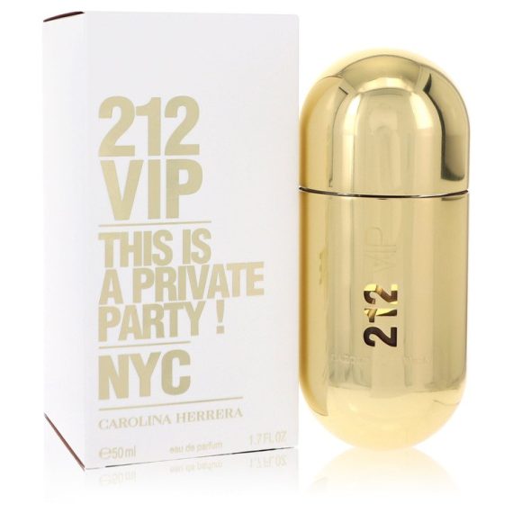 212 Vip by Carolina Herrera Eau De Parfum Spray 50ml for Women