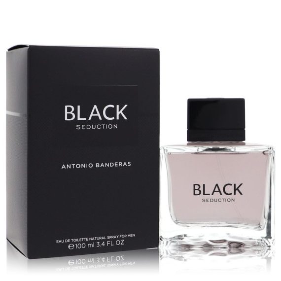 Seduction In Black by Antonio Banderas Eau De Toilette Spray 100ml for Men