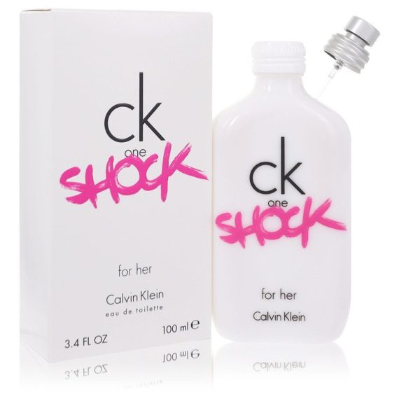 CK One Shock by Calvin Klein Eau De Toilette Spray 100ml for Women