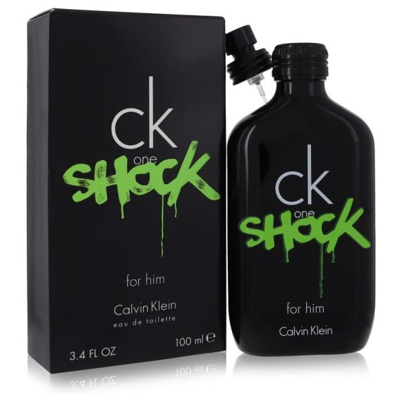 CK One Shock by Calvin Klein Eau De Toilette Spray 100ml for Men