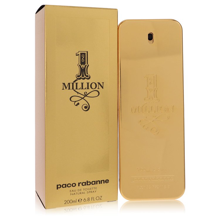 1 Million by Paco Rabanne Eau De Toilette Spray 200ml for Men