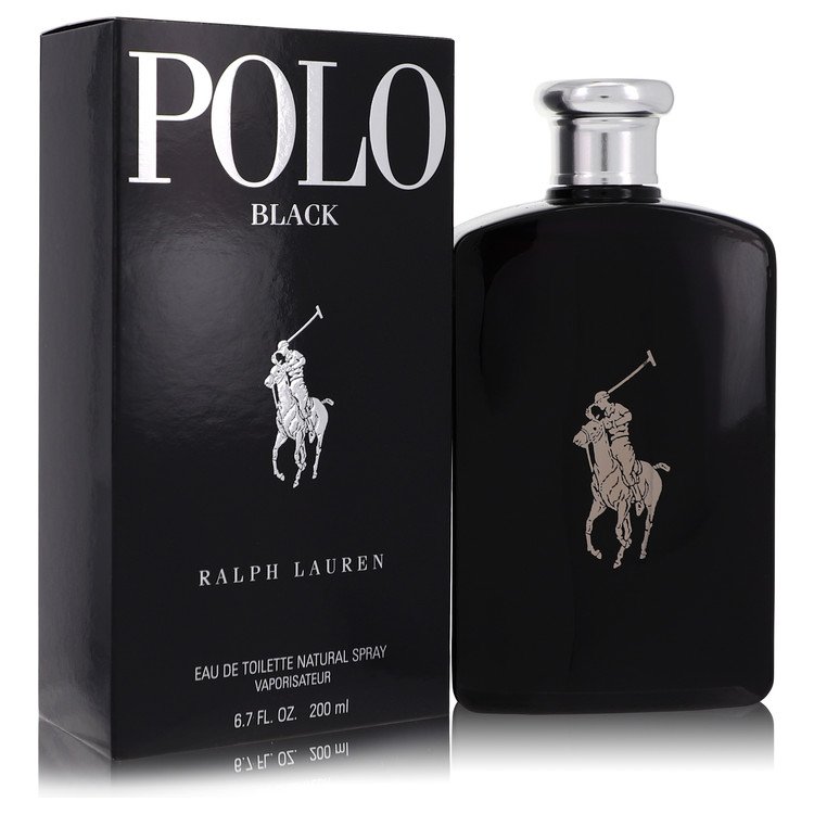 Polo Black by Ralph Lauren Eau De Toilette Spray 200ml for Men