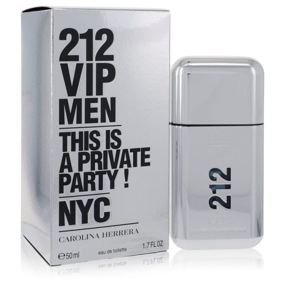 212 Vip by Carolina Herrera Eau De Toilette Spray 50ml for Men