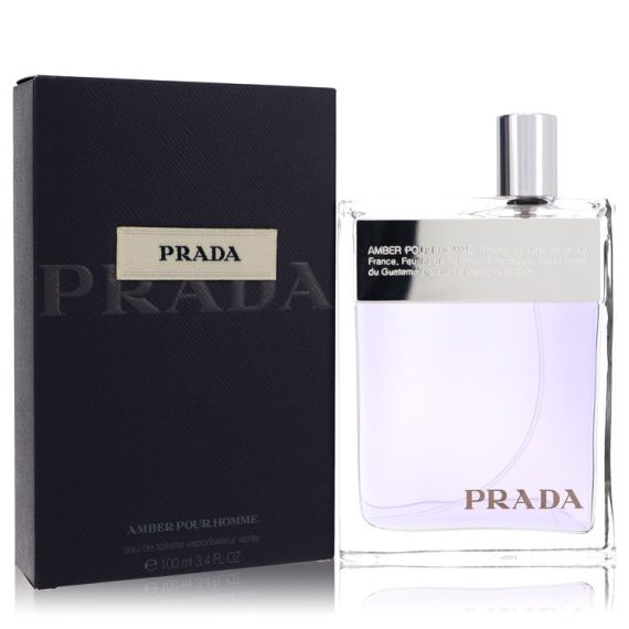 Prada Amber by Prada Eau De Toilette Spray 100ml for Men