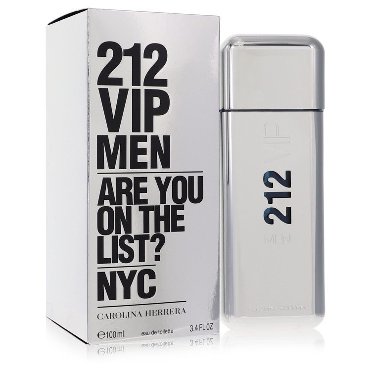 212 Vip by Carolina Herrera Eau De Toilette Spray 100ml for Men