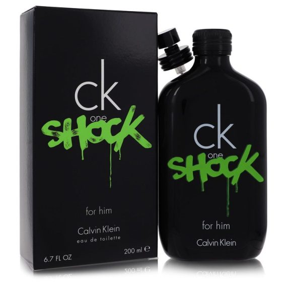 CK One Shock by Calvin Klein Eau De Toilette Spray 200ml for Men