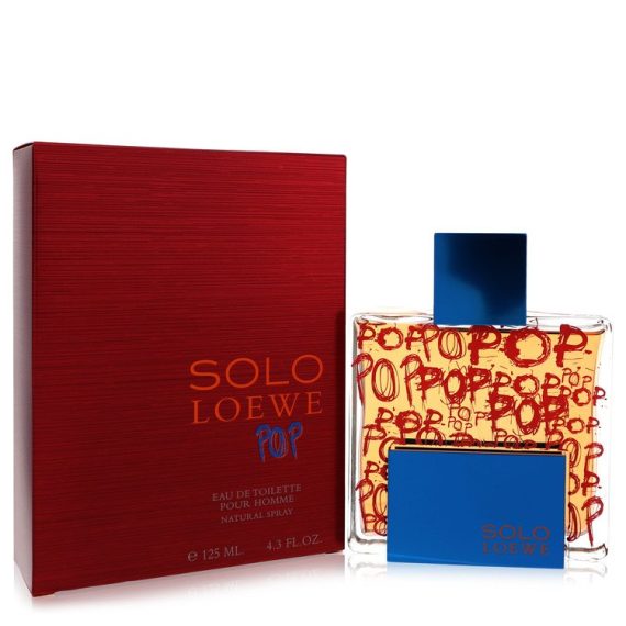 Solo Loewe Pop by Loewe Eau De Toilette Spray 127ml for Men