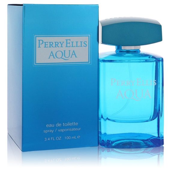 Perry Ellis Aqua by Perry Ellis Eau De Toilette Spray 100ml for Men