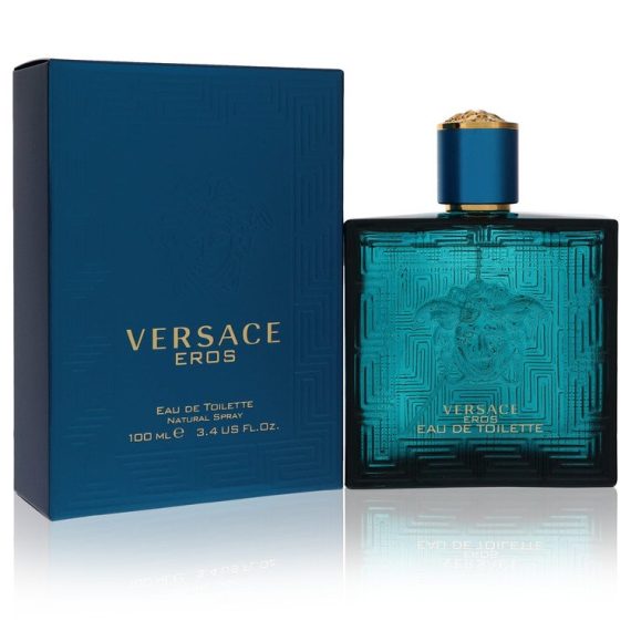 Versace Eros by Versace Eau De Toilette Spray 100ml for Men