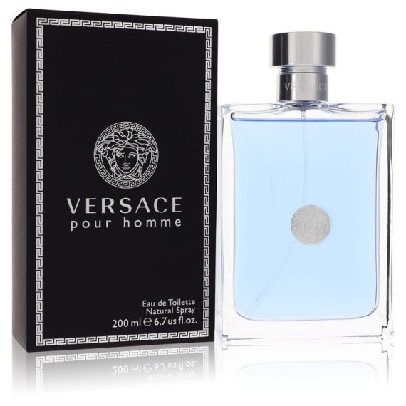 Versace Pour Homme by Versace Eau De Toilette Spray 200ml for Men