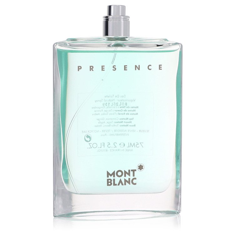 Presence by Mont Blanc Eau De Toilette Spray (Tester) 75ml for Men