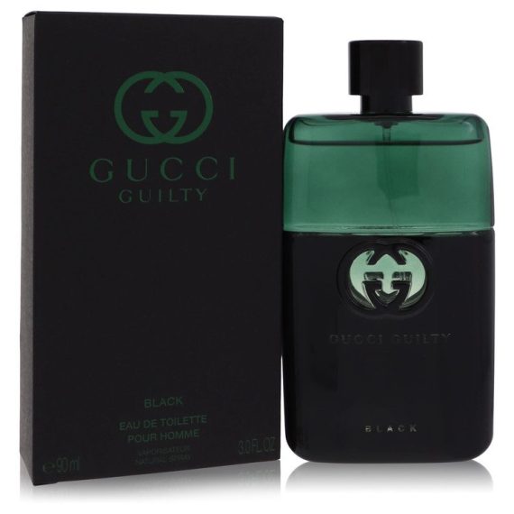 Gucci Guilty Black by Gucci Eau De Toilette Spray 90ml for Men