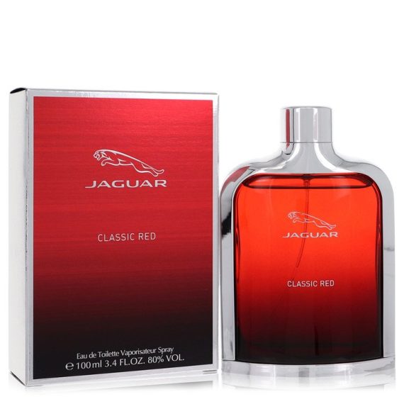 Jaguar Classic Red by Jaguar Eau De Toilette Spray 100ml for Men