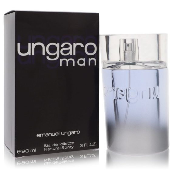 Ungaro Man by Ungaro Eau De Toilette Spray 90ml for Men