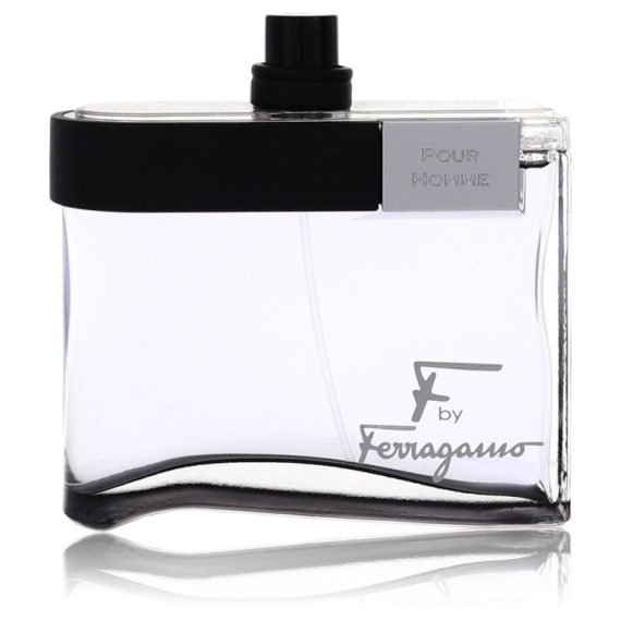 F Black by Salvatore Ferragamo Eau De Toilette Spray (Tester) 100ml for Men