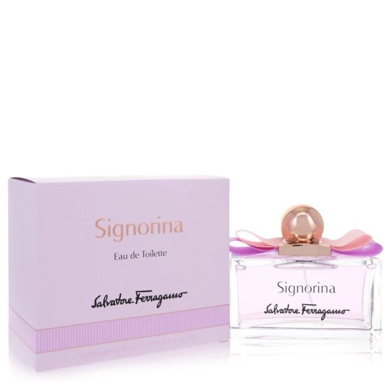 Signorina by Salvatore Ferragamo Eau De Toilette Spray 100ml for Women