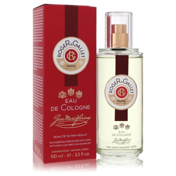 Jean Marie Farina Extra Vielle by Roger & Gallet Eau De Cologne Spray (Unisex) 100ml for Men