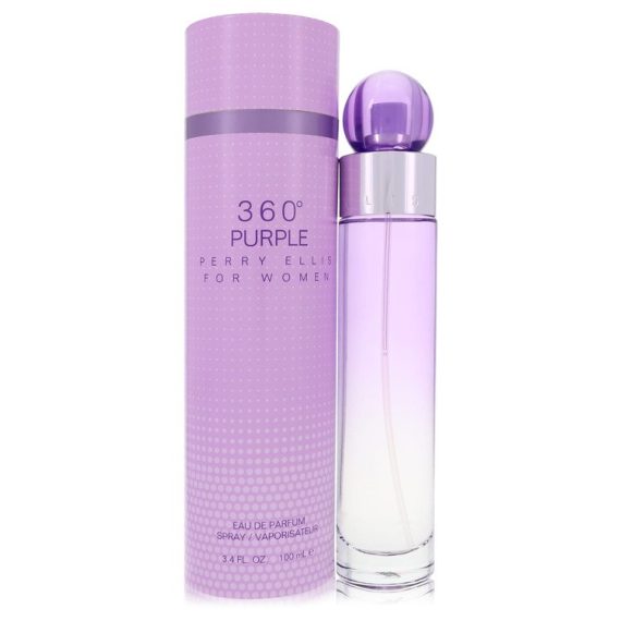 Perry Ellis 360 Purple by Perry Ellis Eau De Parfum Spray 100ml for Women