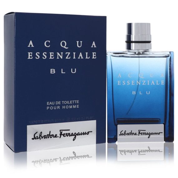 Acqua Essenziale Blu by Salvatore Ferragamo Eau De Toilette Spray 100ml for Men