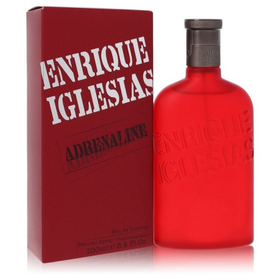 Adrenaline by Enrique Iglesias Eau De Toilette Spray 100ml for Men