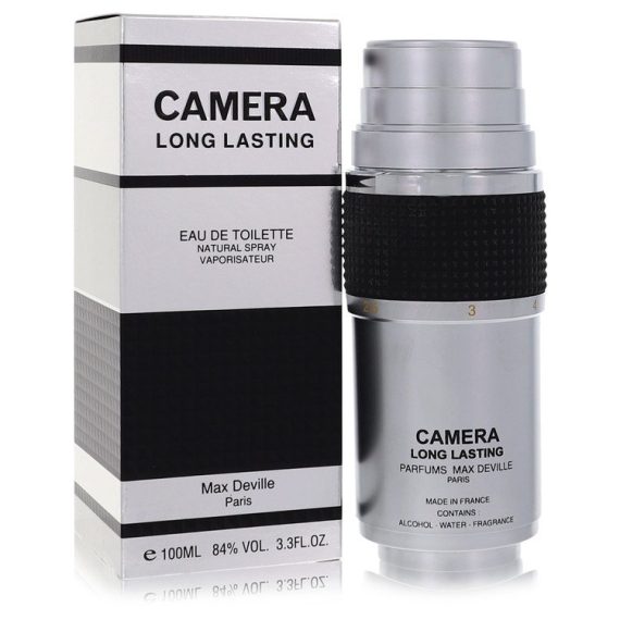 Camera Long Lasting by Max Deville Eau De Toilette Spray 100ml for Men