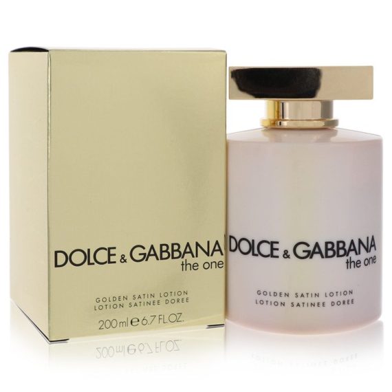 The One by Dolce & Gabbana Golden Satin Lotion 200ml for Women