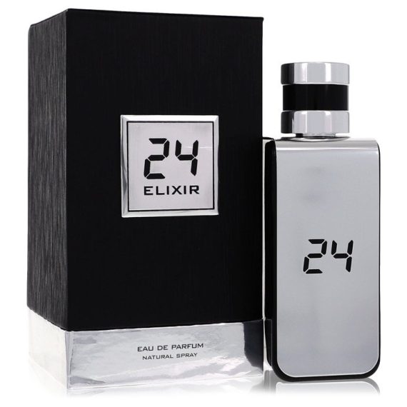 24 Platinum Elixir by ScentStory Eau De Parfum Spray 100ml for Men