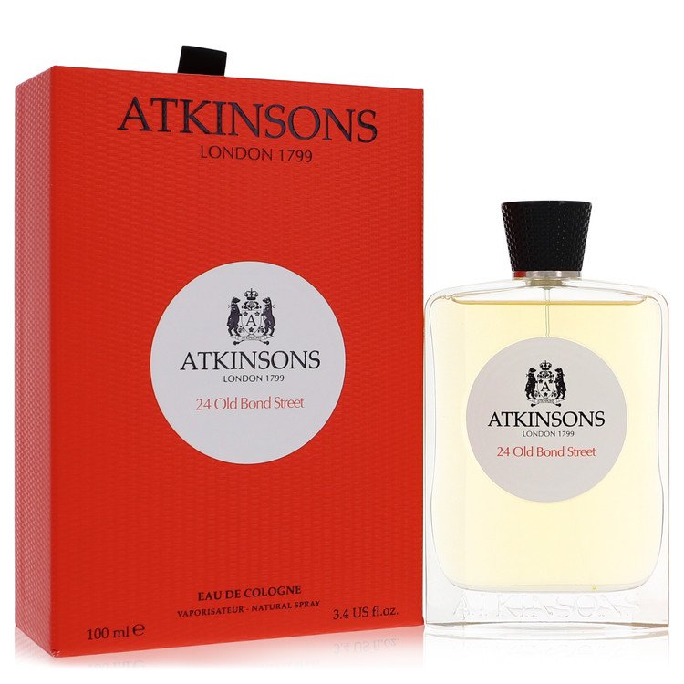 24 Old Bond Street by Atkinsons Eau De Cologne Spray 100ml for Men