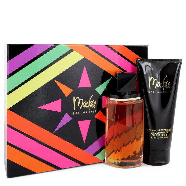 Mackie by Bob Mackie Gift Set — 100ml Eau De Toilette Spray + 200ml Body Cream for Women