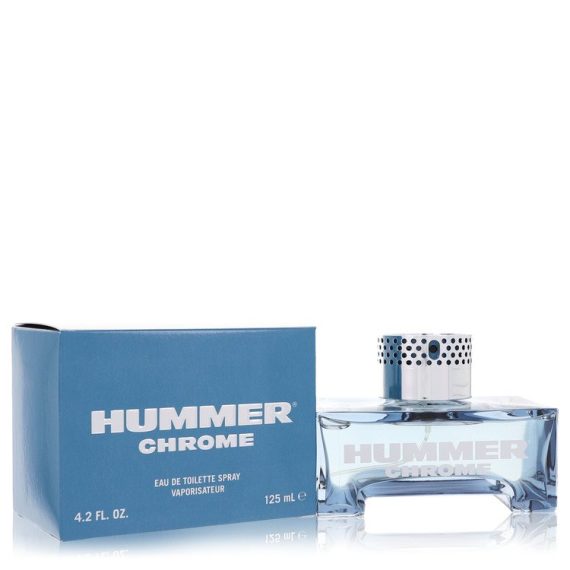 Hummer Chrome by Hummer Eau De Toilette Spray 125ml for Men