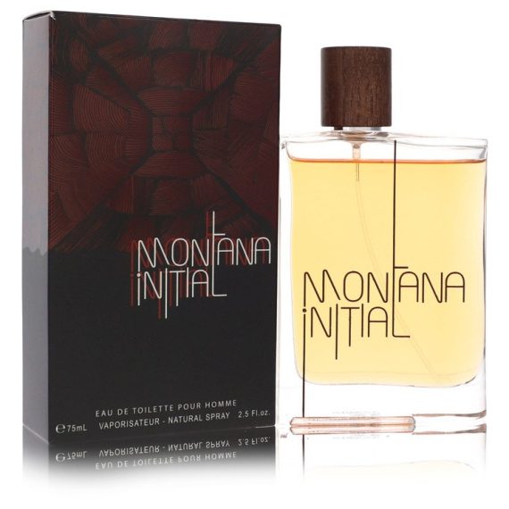 Montana Initial by Montana Eau De Toilette Spray 75ml for Men