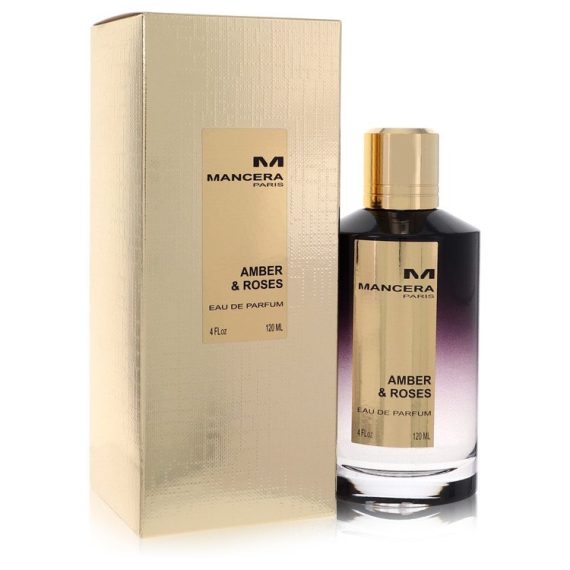 Mancera Amber & Roses by Mancera Eau De Parfum Spray (Unisex) 120ml for Women