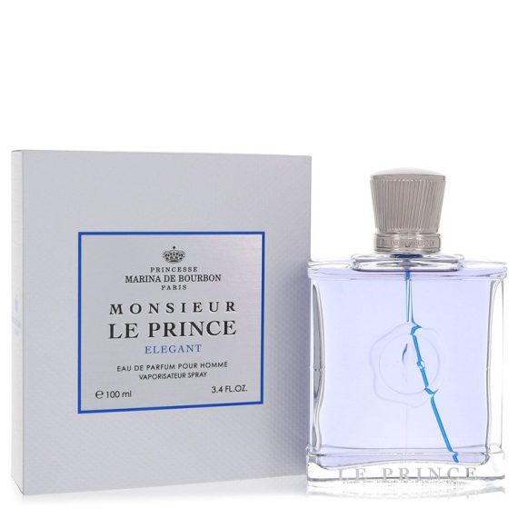 Monsieur Le Prince Elegant by Marina De Bourbon Eau De Parfum Spray 100ml for Men