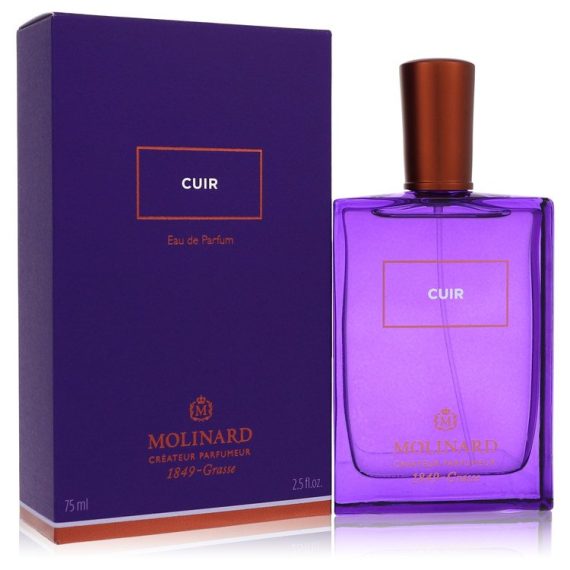 Molinard Cuir by Molinard Eau De Parfum Spray (Unisex) 75ml for Women