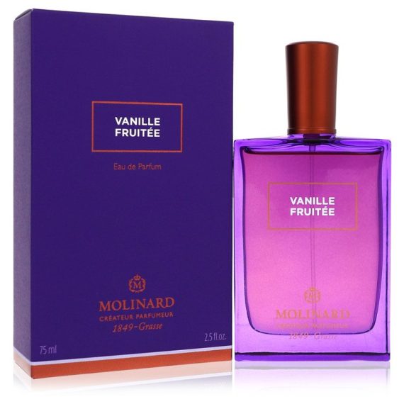 Molinard Vanille Fruitee by Molinard Eau De Parfum Spray (Unisex) 75ml for Women