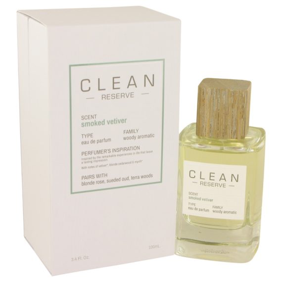 Clean Smoked Vetiver by Clean Eau De Parfum Spray 100ml for Women