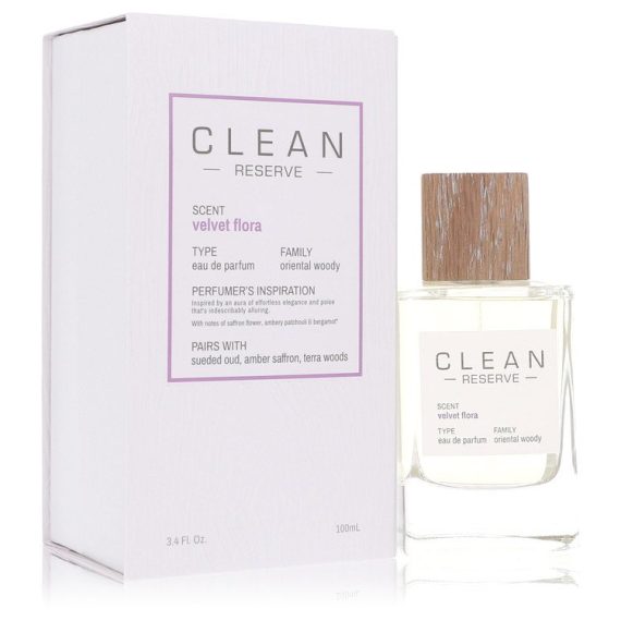 Clean Reserve Velvet Flora by Clean Eau De Parfum Spray 100ml for Women