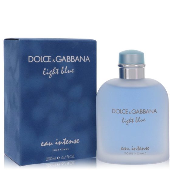 Light Blue Eau Intense by Dolce & Gabbana Eau De Parfum Spray 200ml for Men