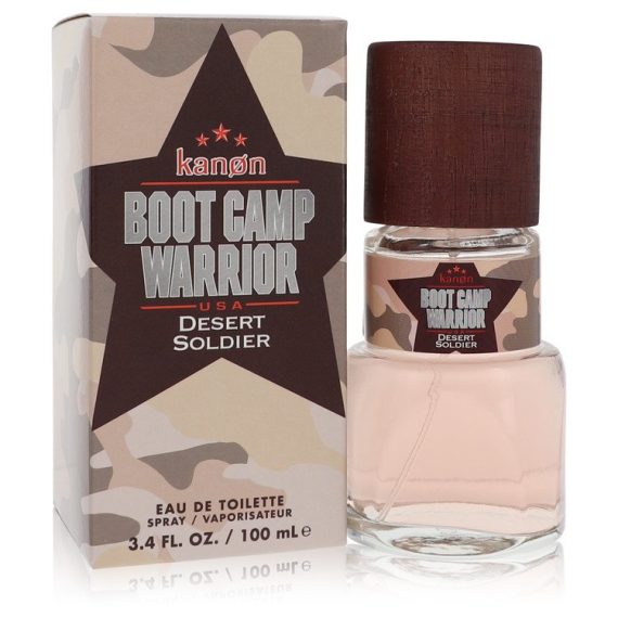 Kanon Boot Camp Warrior Desert Soldier by Kanon Eau De Toilette Spray 100ml for Men