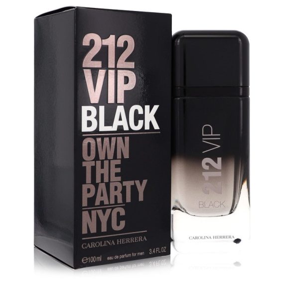 212 VIP Black by Carolina Herrera Eau De Parfum Spray 100ml for Men