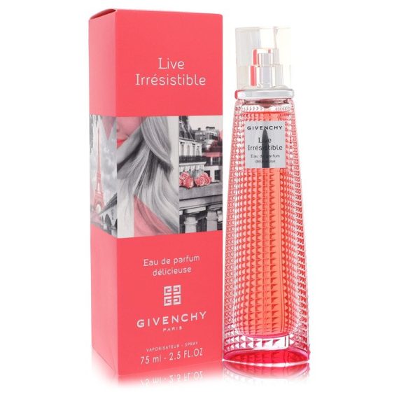 Live Irresistible Delicieuse by Givenchy Eau De Parfum Spray 75ml for Women