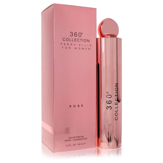 Perry Ellis 360 Collection Rose by Perry Ellis Eau De Parfum Spray 100ml for Women