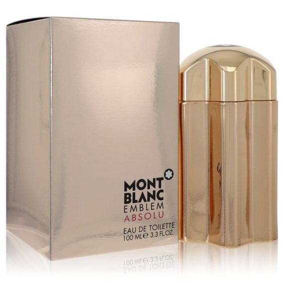 Montblanc Emblem Absolu by Mont Blanc Eau De Toilette Spray 100ml for Men