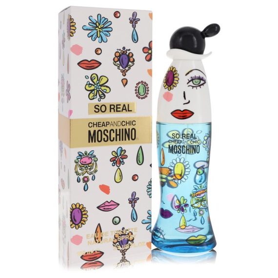 Cheap & Chic So Real by Moschino Eau De Toilette Spray 100ml for Women