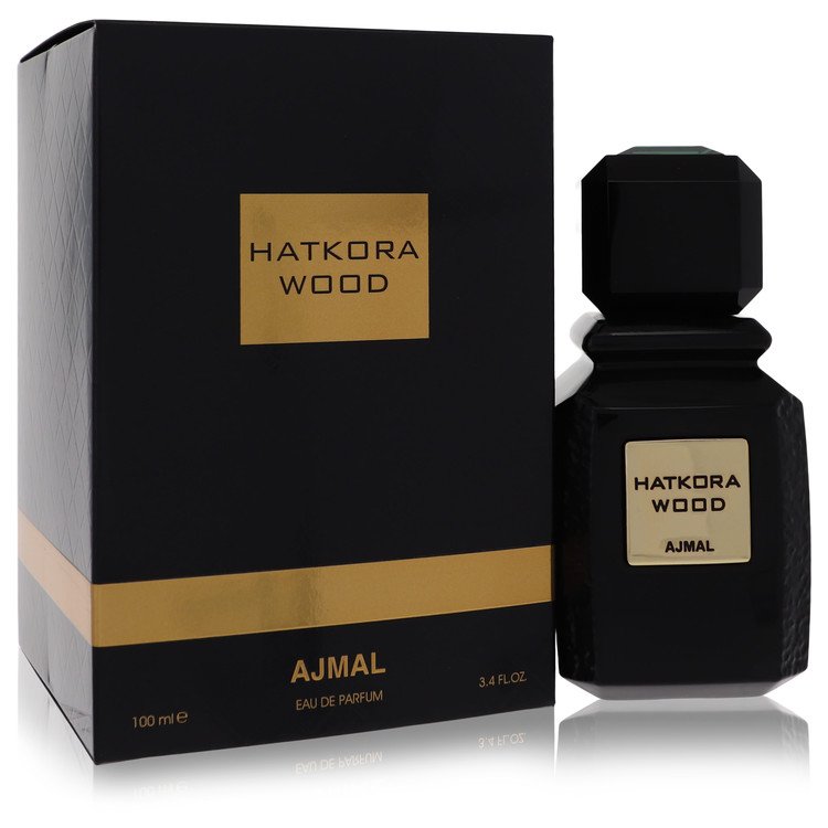 Hatkora Wood by Ajmal Eau De Parfum Spray (Unisex) 100ml for Men