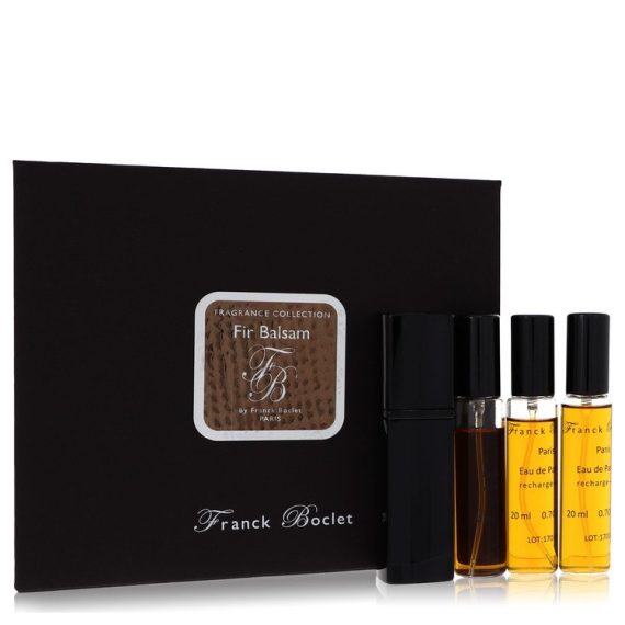 Fir Balsam by Franck Boclet Four 20ml Travel EDP Sprays 71ml for Men