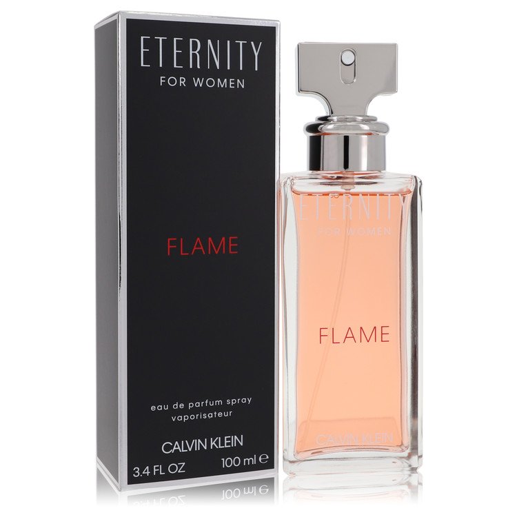 Eternity Flame by Calvin Klein Eau De Parfum Spray 100ml for Women